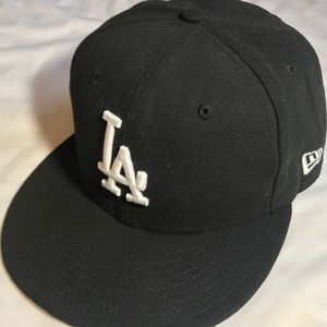 Authentic LA - SIZE 7 - BLACK HAT - FAIRLY NEW